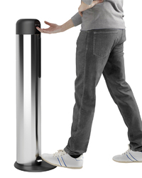 Dispenser para alcohol en spray a pedal